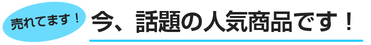 今、話題の人気商品です